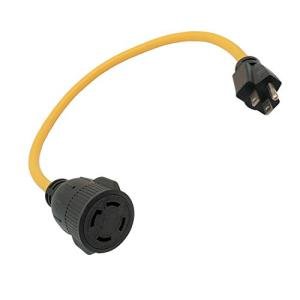 Parkworld 2ft NEMA 5-15 to L14-30 Adapter Cord