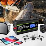 1500W Pure Sine Wave Power Inverter with Remote