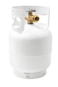 5 Pound Propane Tank Cylinder for Grills and Heaters