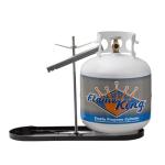 Dual Propane Tank Rack for RVs and Trailers