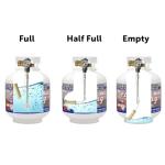 20 lb Steel Propane Tank with Gauge and Valve