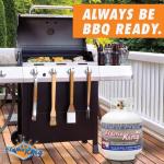 20 lb Steel Propane Tank with Gauge and Valve