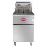 Kratos Gas Floor Deep Fryer - 150,000 BTU
