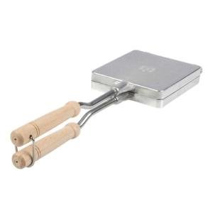 Aluminum Sandwich Press for Stovetop and Camping