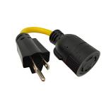 Parkworld NEMA 5-15 to Locking L14-30 Adapter Cord