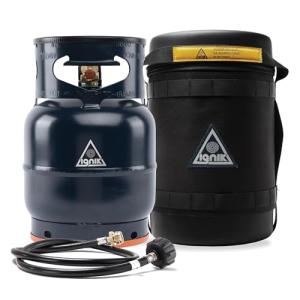 Ignik Refillable 5-Pound Propane Tank with Case