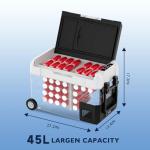 SHAREWIN 47QT Electric Cooler with App Control