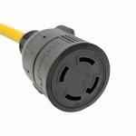 Parkworld NEMA 5-15 to Locking L14-30 Adapter Cord