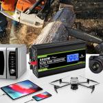 2000W Pure Sine Wave Power Inverter with Remote