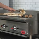 24" Commercial Gas Charbroiler - 2-Burner Grill
