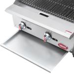 24" Commercial Gas Charbroiler - 2-Burner Grill