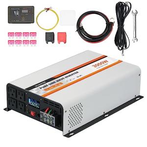 OUBOTEK 3000W Pure Sine Wave Inverter with USB