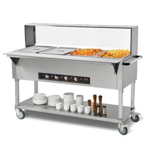 VEVOR 4-Pan Electric Buffet Food Warmer