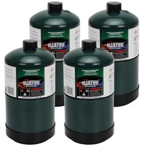 KOMAN BLUEFIRE 1lb Portable Propane Tank Pack of 4