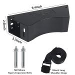 2-Pack Propane Tank Holder with Safety Chain