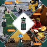 KOMAN BLUEFIRE 1lb Portable Propane Tank Pack of 4