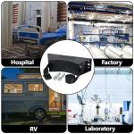 2-Pack Propane Tank Holder with Safety Chain