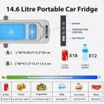 Alpicool KCF15 12V Portable Car Freezer