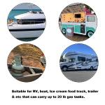 20 lbs Propane Tank Mount Bracket Kit for RVs