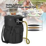 Portable 20 lb Propane Tank Bag with Tabletop