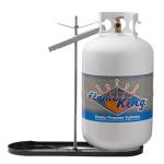 Flame King Dual Propane Tank Rack for RVs