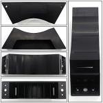 Propane Tank Holder with Safety Chain - Black