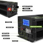 4000W Pure Sine Wave Inverter with Remote Control