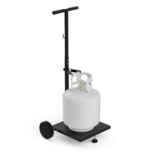 Propane Tank Cart with Holder for 20 lbs Cylinder