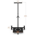 Propane Tank Cart with Holder for 20 lbs Cylinder