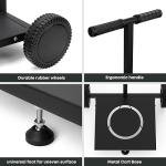 Propane Tank Cart with Holder for 20 lbs Cylinder