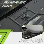 Dual Propane Tank Mounting Rack for RVs