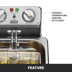 Waring Heavy Duty 10 lb Deep Fryer with Baskets