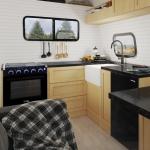 RecPro 3.3 Cu Ft 12V RV Refrigerator - Black