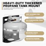Durable Propane Tank Holder for RVs and Trailers
