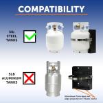 Flame King T-Racks 5LB Propane Tank Bracket