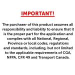 Flame King Propane Tank Overfill Protection Valve