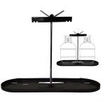 Dual Propane Tank Rack for RVs and Campers