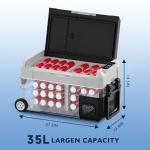 SHAREWIN 12V Electric Cooler with APP Control