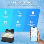 SHAREWIN 12V Electric Cooler with APP Control