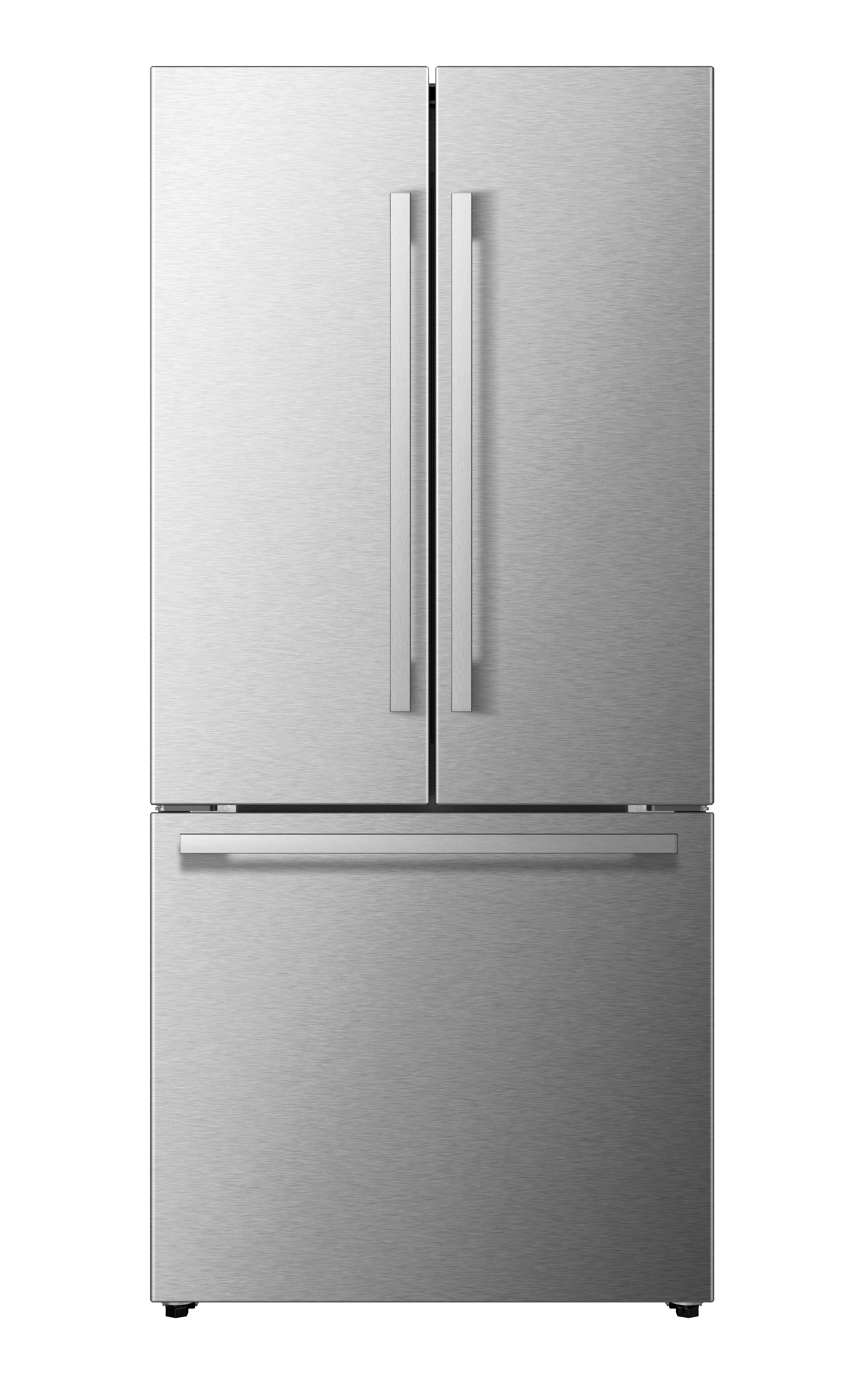 Mora 21 Cu Ft Silver French Door Refrigerator
