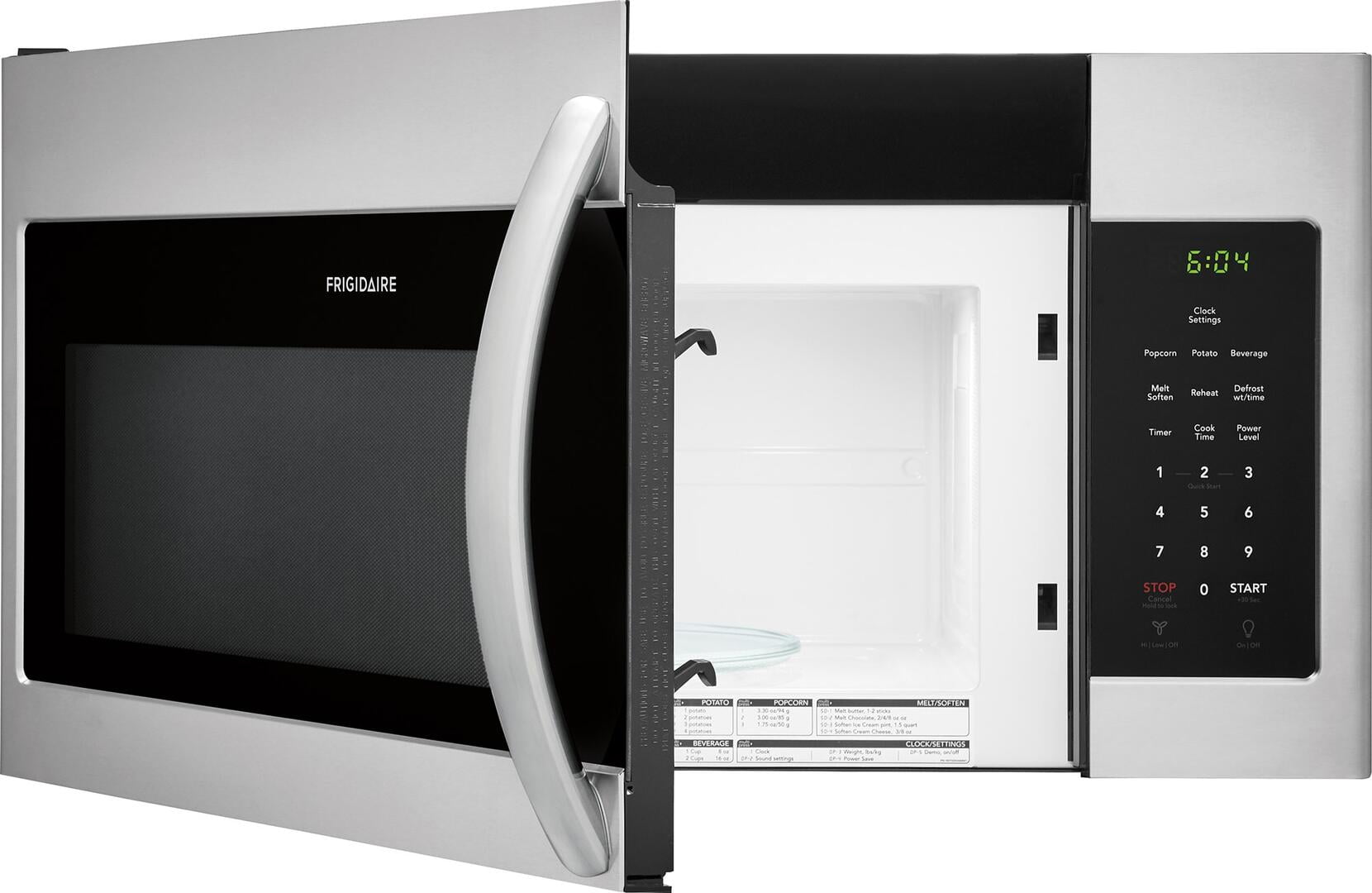 Frigidaire 30" 1.6 Cu. Ft. Over-The-Range Microwave