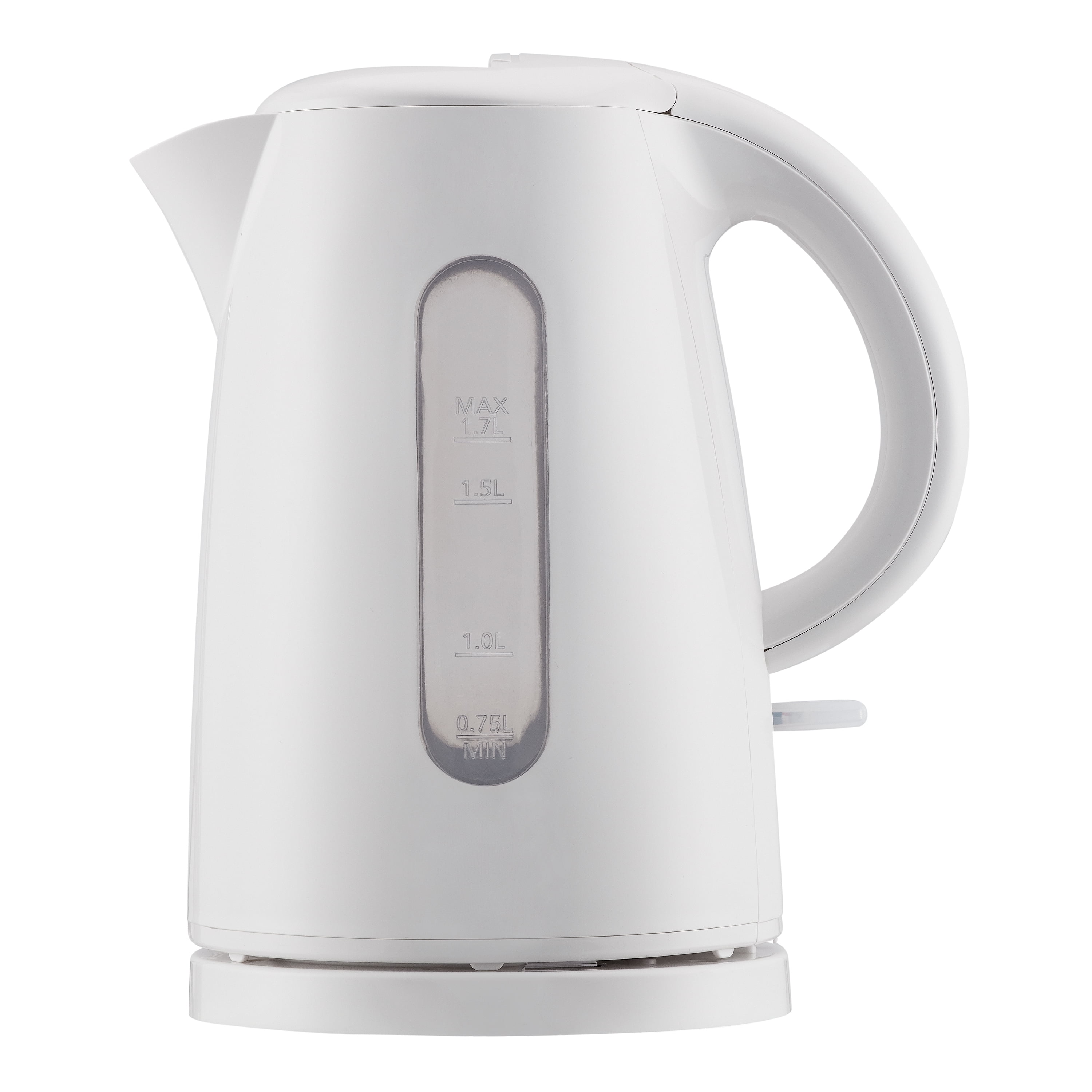 1.7L Plastic Electric Kettle in White