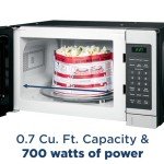GE 0.7 Cu. Ft. Stainless Steel Countertop Microwave