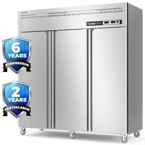 54 Cu.ft Commercial Reach-in Stainless Steel Freezer