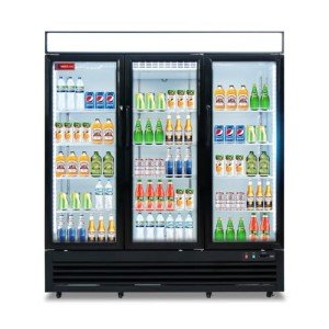 Westlake 73" Commercial Display Refrigerator with Glass Doors