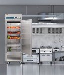 27" Stainless Steel Commercial Single Door Fridge