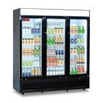 Westlake 73" Merchandiser Display Refrigerator with 3 Doors