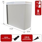 Koolatron 18qt Portable Electric Cooler for Travel