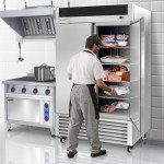 54" Commercial Reach-In Freezer with Adjustable Shelves