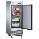 Upright Reach-in Refrigerator - 1 Door, 27.5" Wide